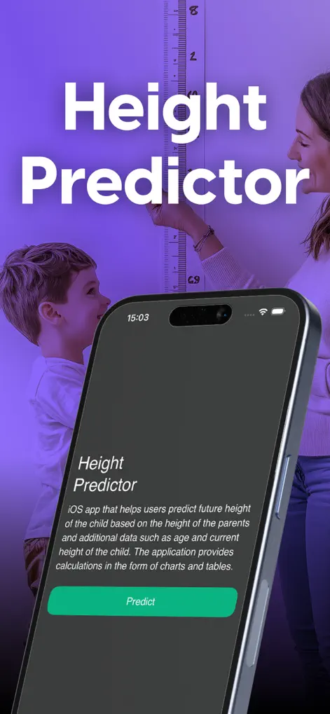 Height Predictor App - Utilities App | MWM
