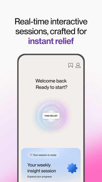 Screenshot #1 pour Reveri: AI relief for pain