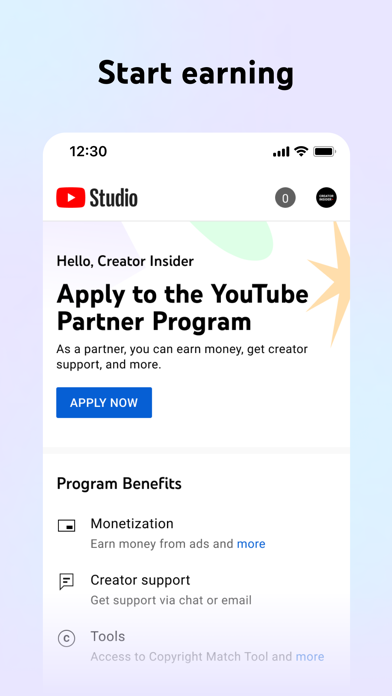 YouTube Studio screenshot1