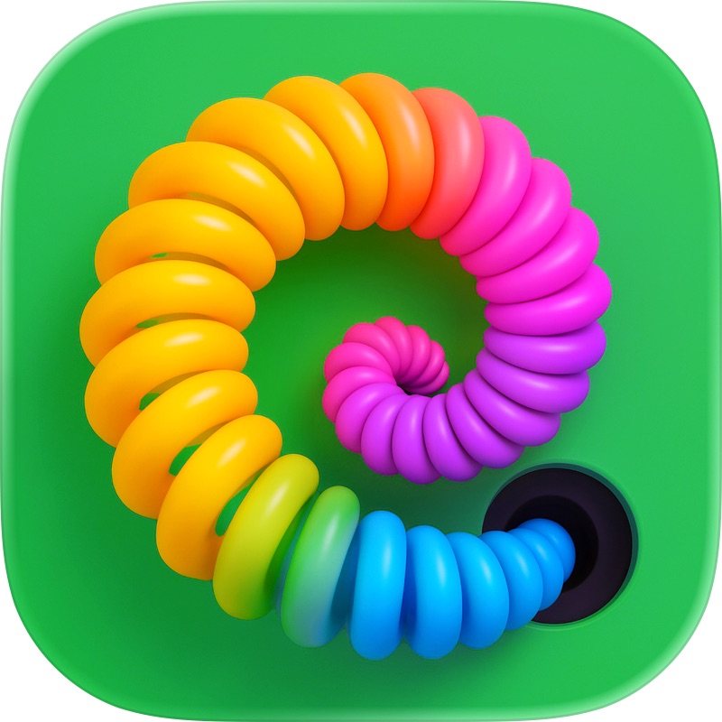 Slinky Sort: Sorting Puzzle 3D screenshot 1