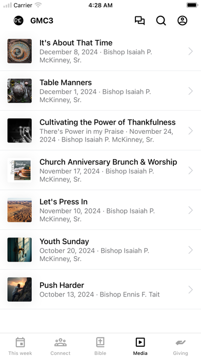GMC3 app screenshot 3