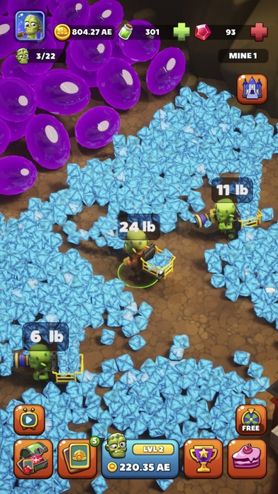 Idle Zombie Miner: Gold Tycoon