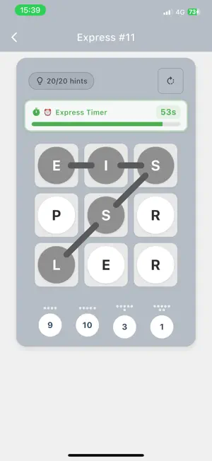 Squares Word screenshot 2