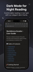 MarkFlow:Read Markdown files screenshot