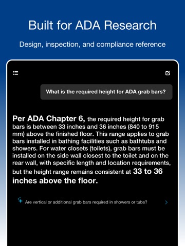 Code Snap: AI ADA Guide iPad screenshot