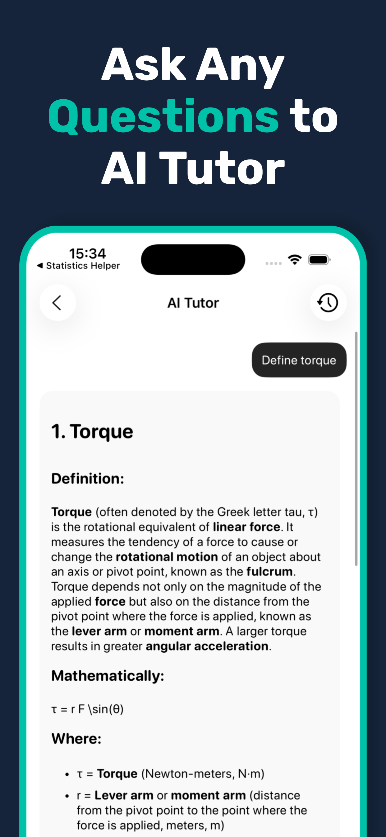 Physics Study: AI Helper screenshot 3