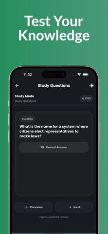 Australian Citizen Test Prep iPhone screenshot