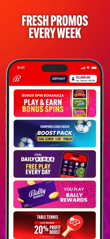 Bally Bet Sportsbook & Casino screenshot 3