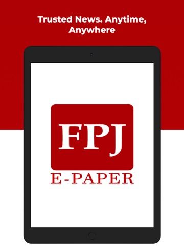 FPJ E-Paper iPad screenshot