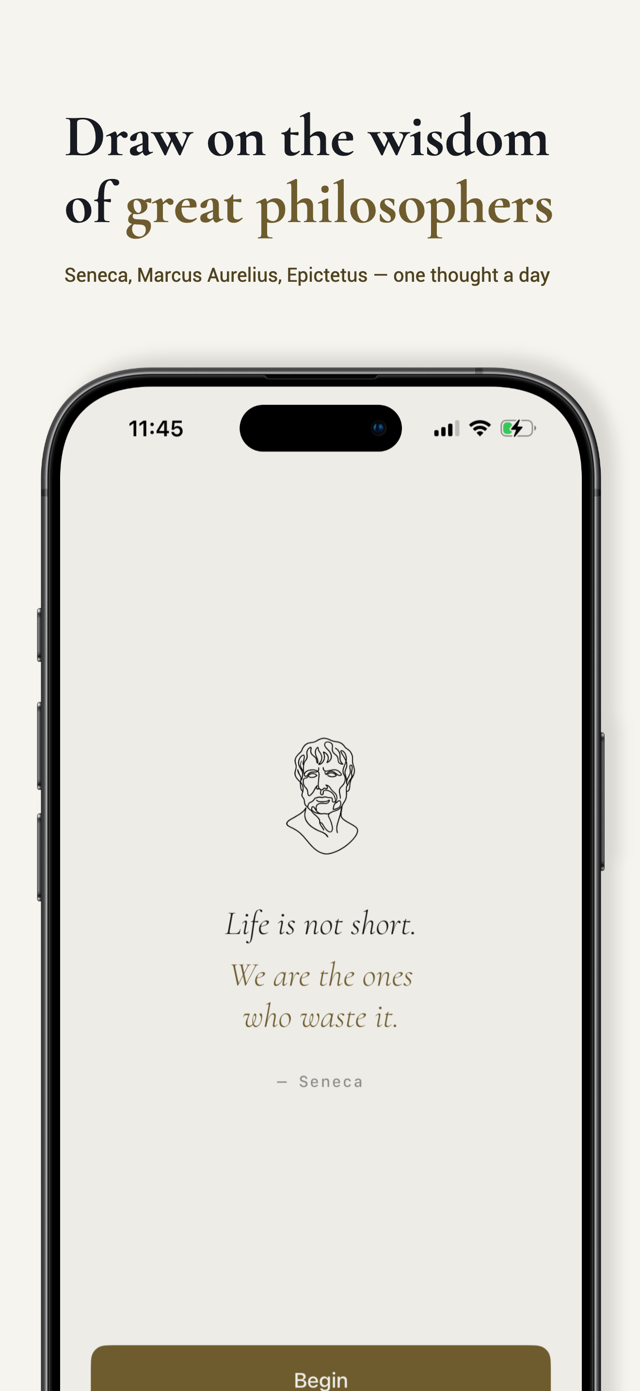 Diem - Stoic Daily Quotes