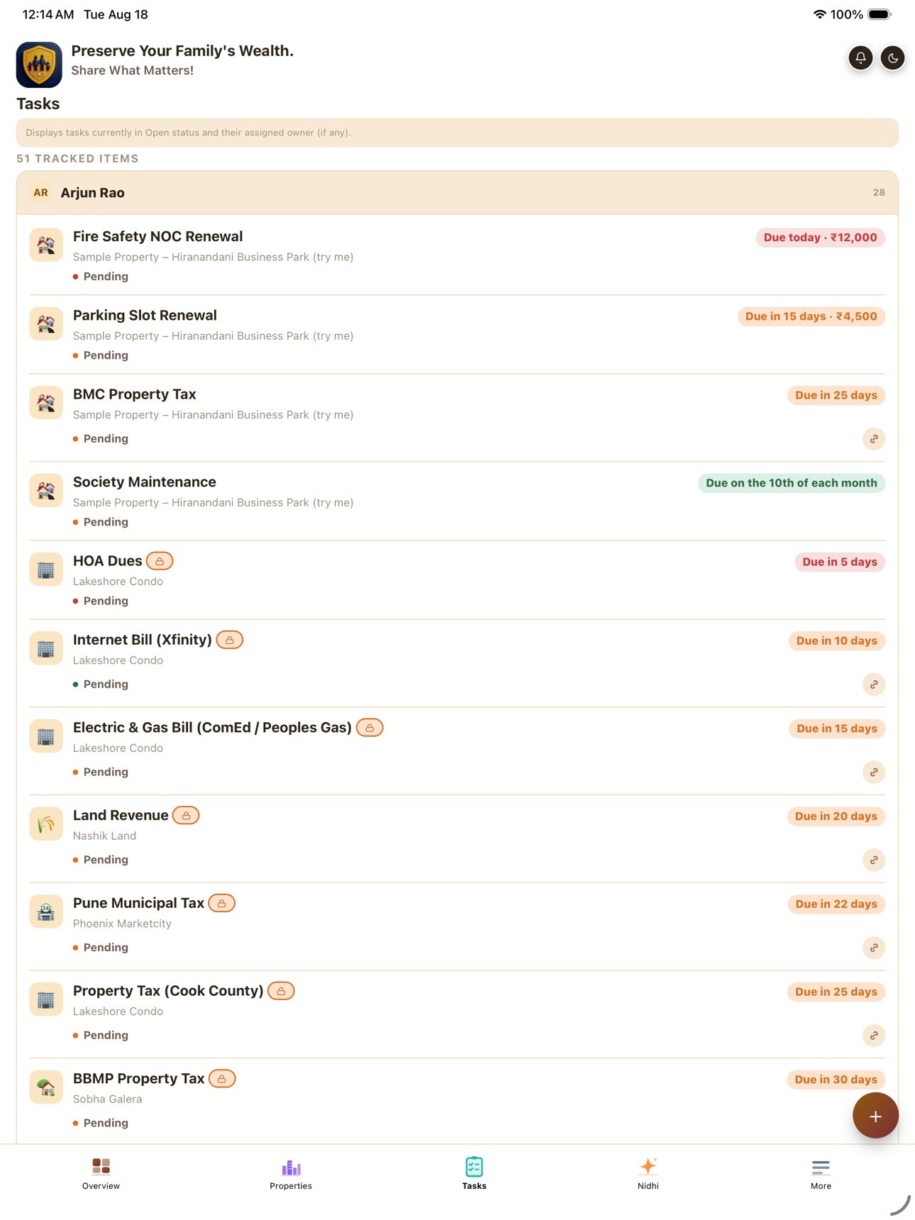 Screenshot 7 of KulDhan: Protect Family Wealth