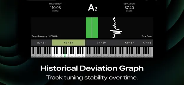 Piano Tuner PT1  钢琴调音器应用截图
