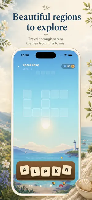 Word Stones: Calm Word Game screenshot 3