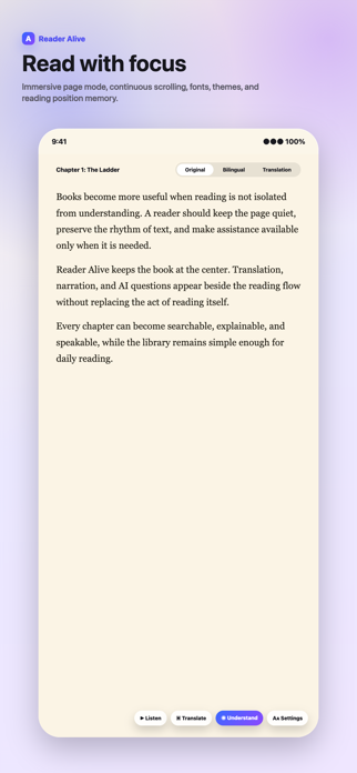 Reader Alive Screenshot 3 of 4