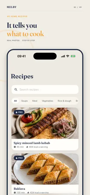 Melby: Kalori Sayacı screenshot 2