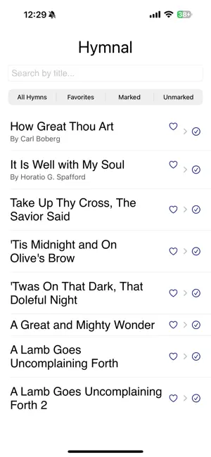 The Digital Hymnal screenshot 2