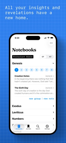 Omega Bible Notes screenshot
