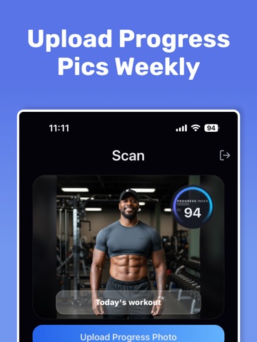 Progress AI: Body Scan Coach iPad screenshot