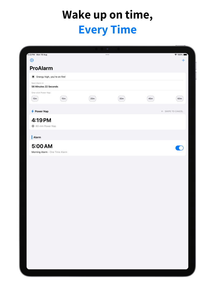 ProAlarm：闹钟与声音