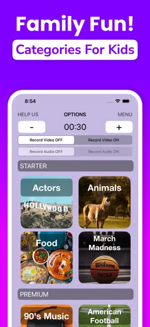 Heads Up For Kids & Family screenshot 1