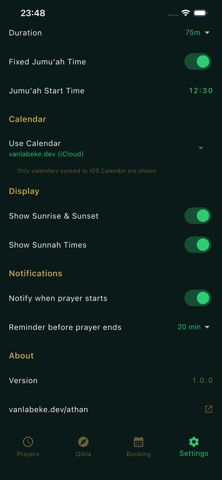 Athan Mobile - Pray on Time Screenshot 4 of 4