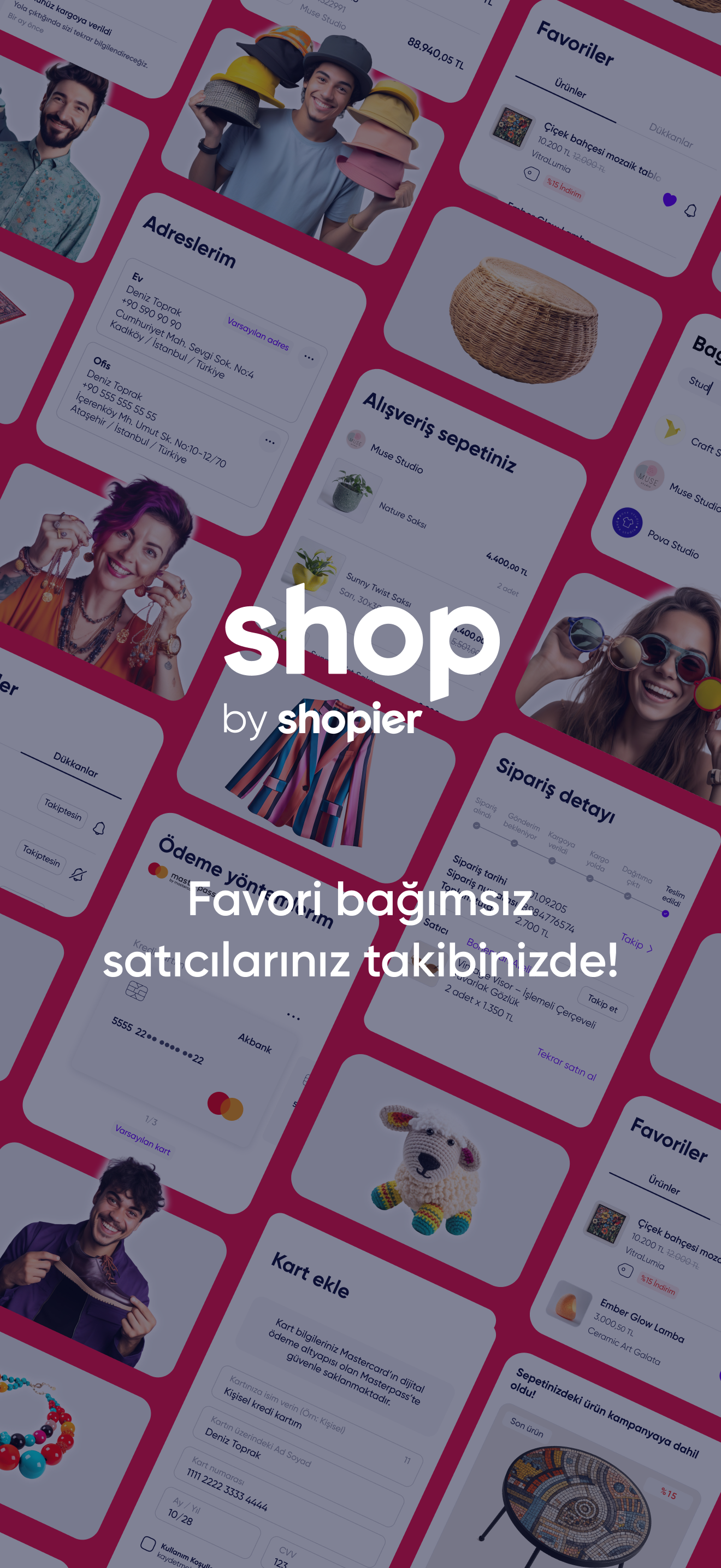 Shop: Favoriler takibinizde
