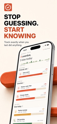LastWhen: Chores Tracker Screenshot 1 of 5