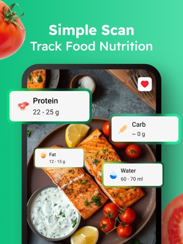 Food Tracker - Calorie Scanner iPad screenshot