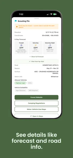 WildCamp - Free Camping screenshot 2