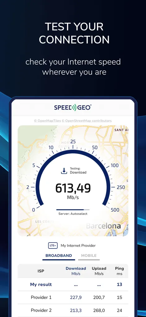 Speed Test by SPEEDGEO - Utilities App | MWM