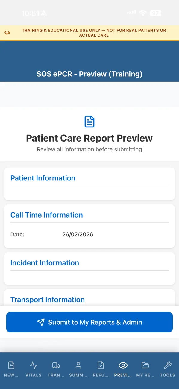 #3. EMS Training Guide (iOS) Ved: Jess Saldaan