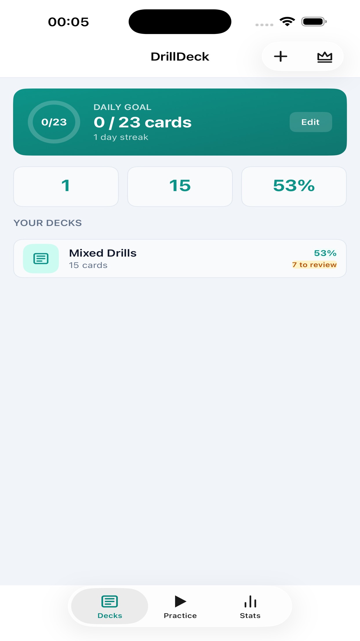 Screenshot 1 of DrillDeck