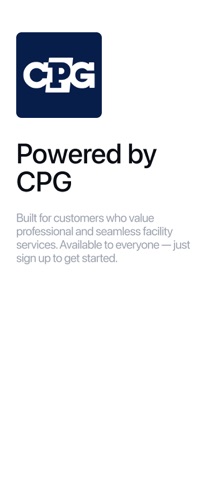 CPG Facility Management App screenshot