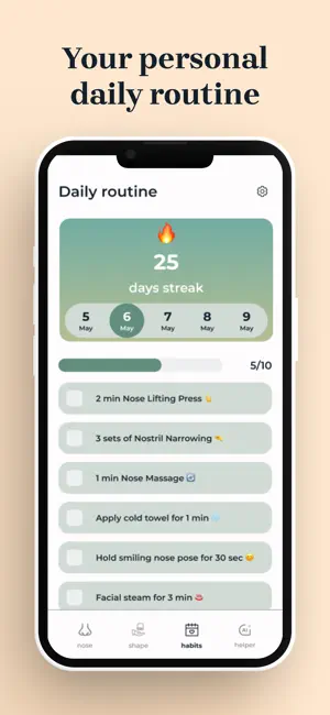Nose Glow Up: AI Face Yoga screenshot 4