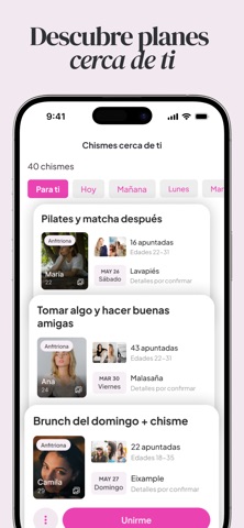 Chisme - Planes entre mujeres screenshot