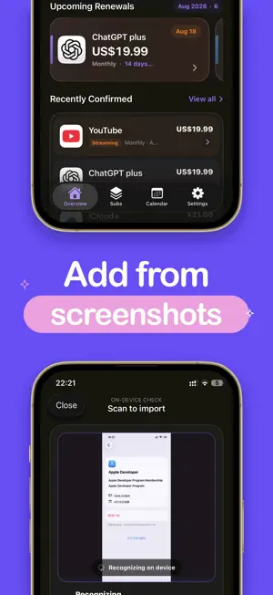 Looply: Subscription Manager screenshot 2