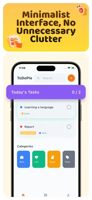 ToDoPie-tiny tasks iPhone screenshot 2