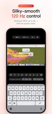 Tomaco: Remote Desktop iPhone screenshot