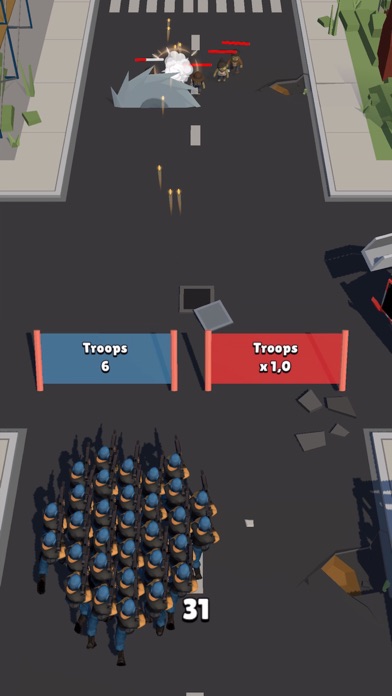 Troops vs Zombies Screenshot