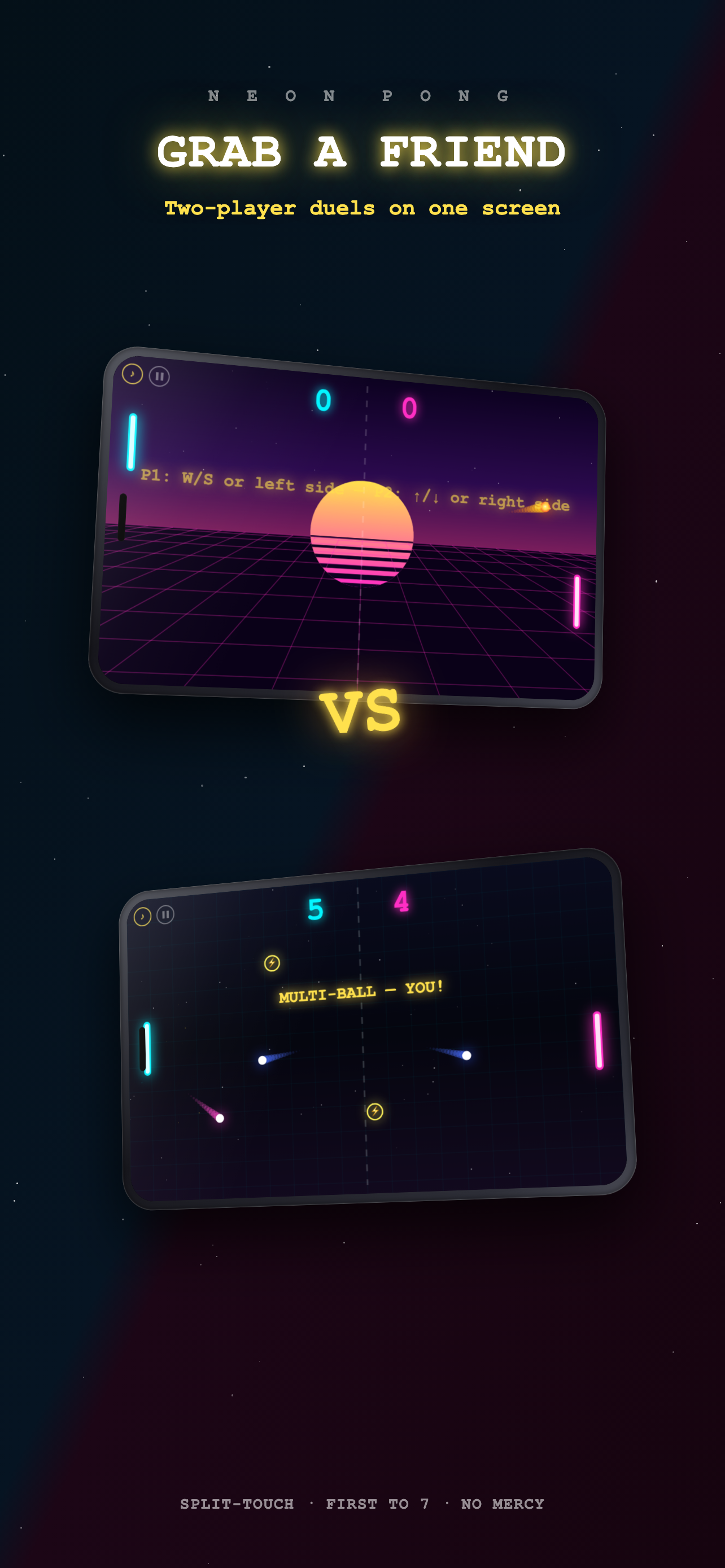 Neon Pong: Arcade Reimagined screenshot 3