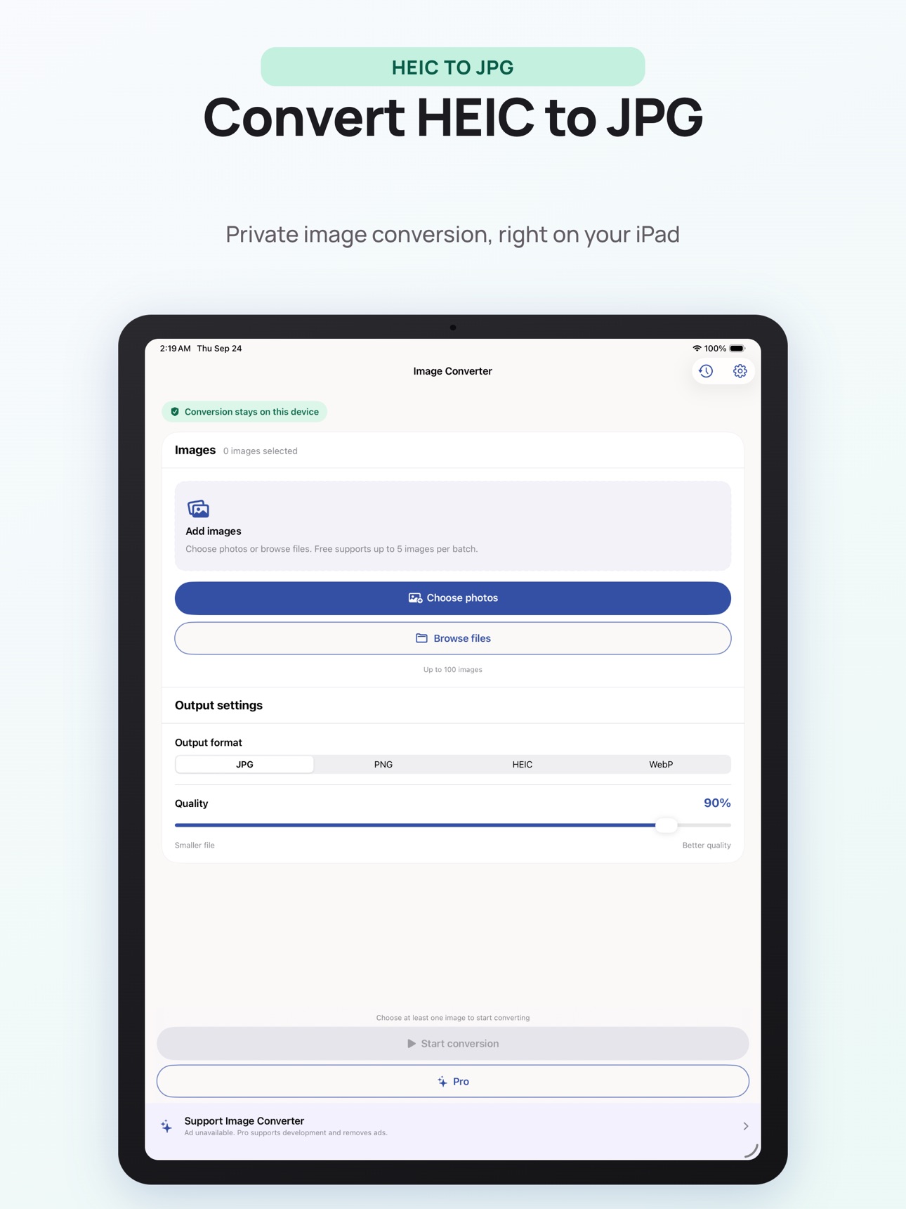 Screenshot 6 of Image Converter — HEIC to JPG