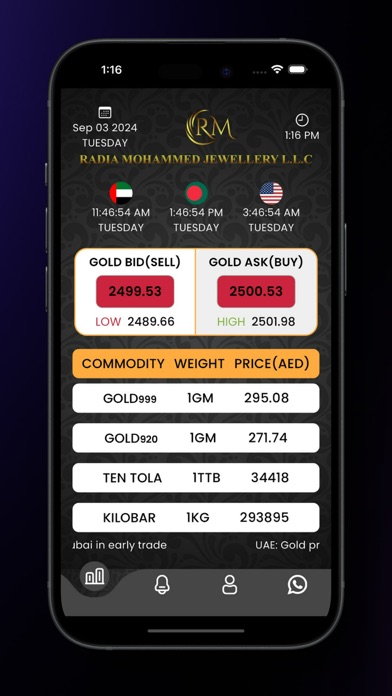 Radia Gold Screenshot
