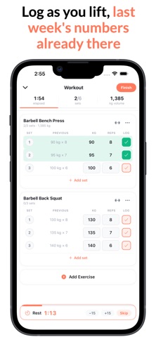 Cursus: Calorie Tracker screenshot