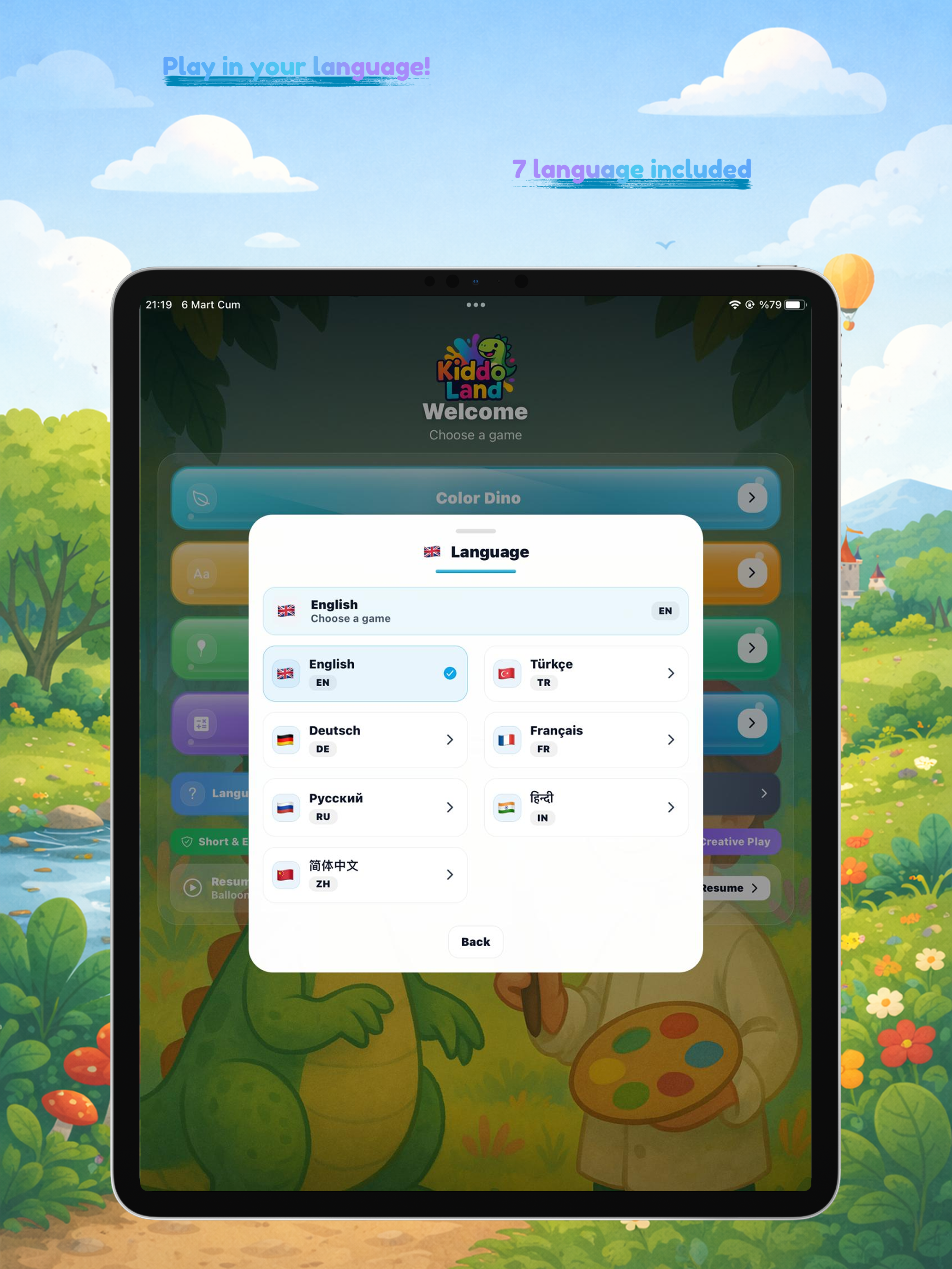 KiddoLand: Play & Learn screenshot 12