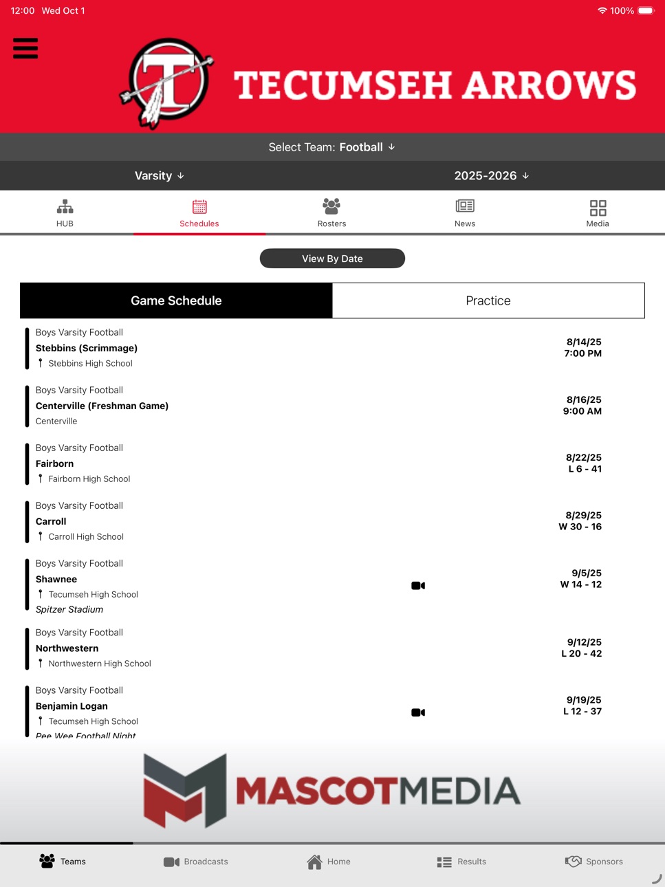 iPad screenshot
