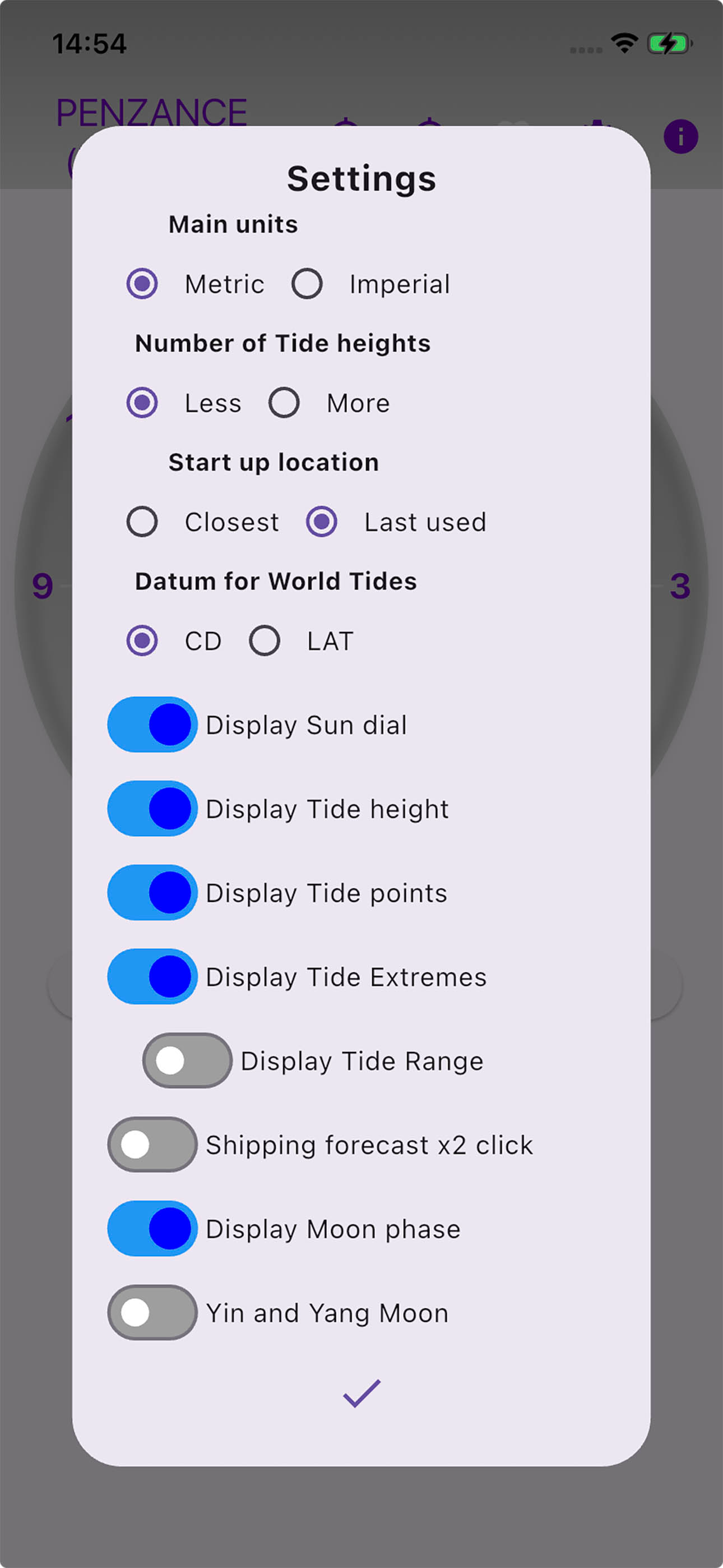 Tide Clock screenshot 12