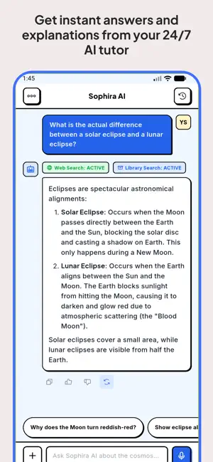 Sophira - AI Tutor Study Coach screenshot 3
