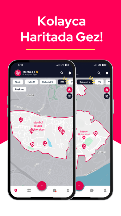 Burdayım App Screenshot