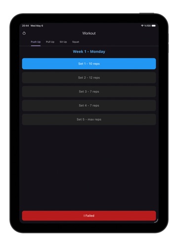 The Ultimate Home Workout 2026 iPad screenshot