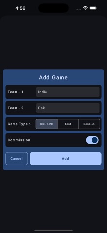Cricket Hisab Book screenshot